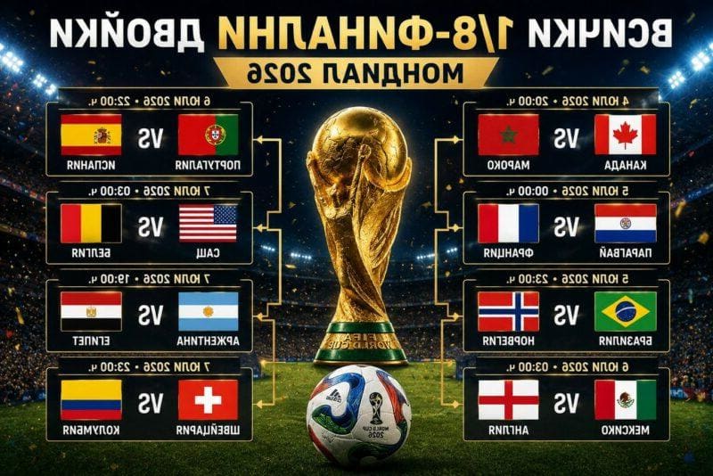 Ето ги всички 1/8-финални двойки на Мондиал 2026