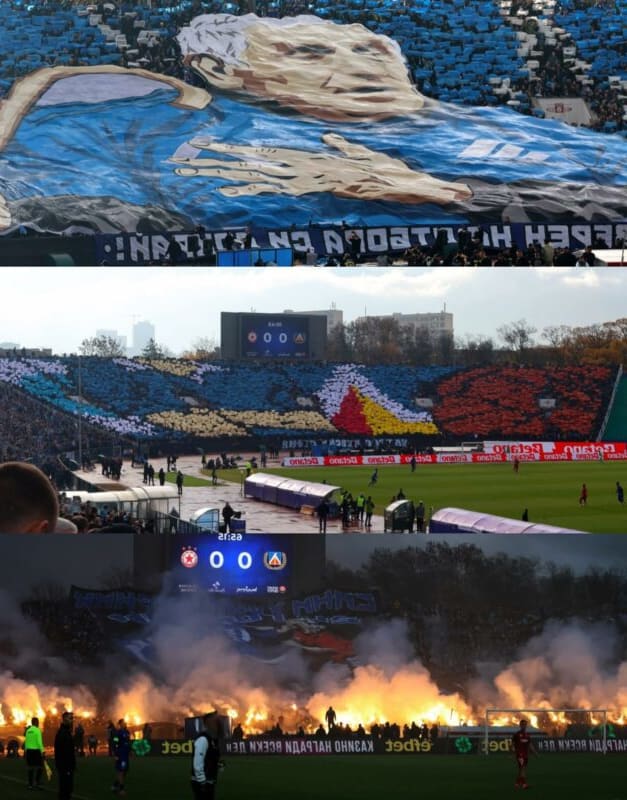 Сектор Б: Хореографиите ни бяха символ на чистотата на нашия клуб! Отсреща – поредният пасквил, символ на комплексите, създадени им от нас през годините