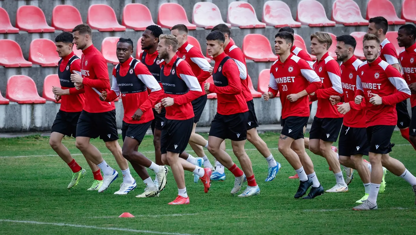 Томаш направи тактическо занятие преди мача със Септември