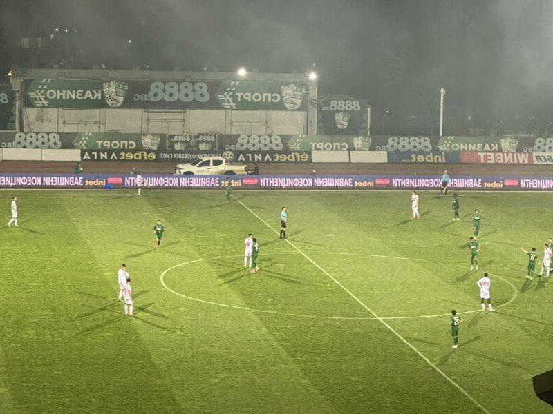 ЦСКА  разстреля Берое в Стара Загора