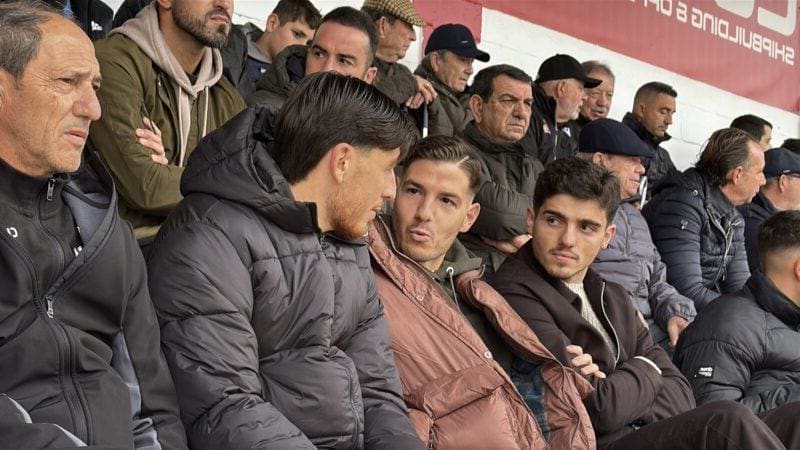 Футболист на ЦСКА 1948 на мач от пета дивизия на Испания