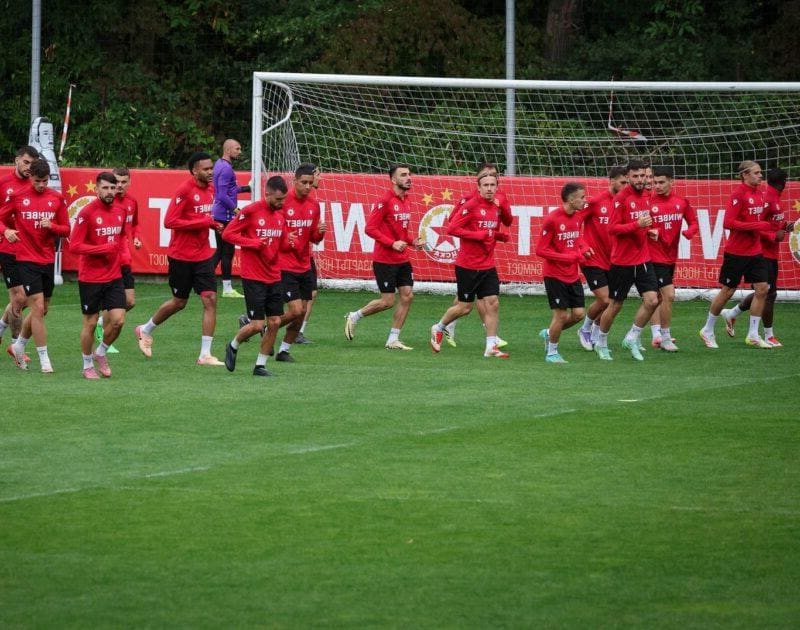 ЦСКА започна подготовка без седем играчи