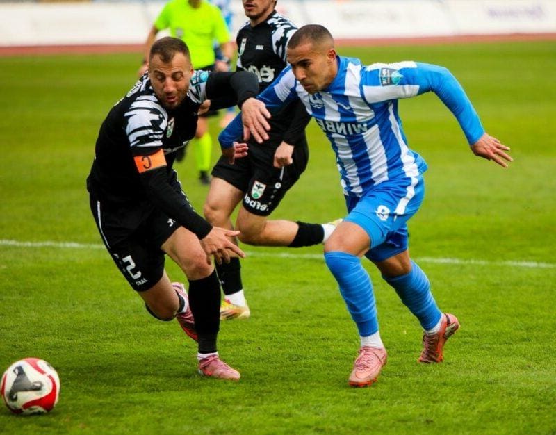 Пирин измъкна точка от лидера в Русе!