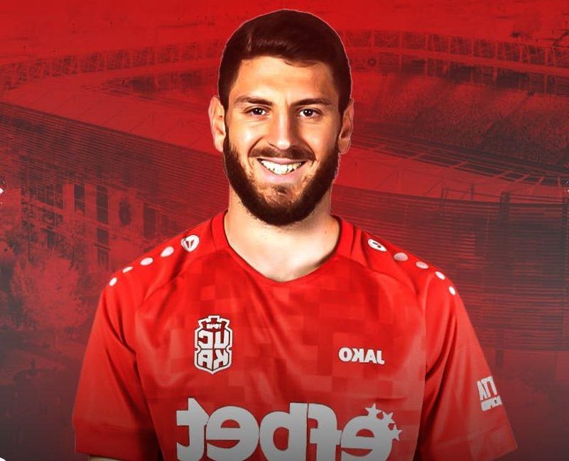 Защитник на ЦСКА 1948 игра при победа на Грузия