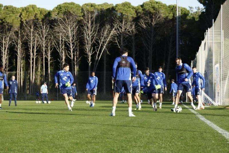 Левски с първа тренировка в Белек