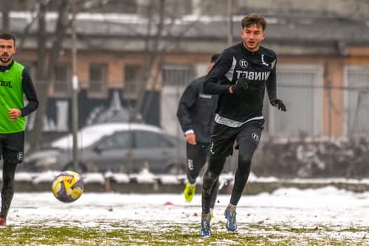 Най-новото попълнение на Локо Пд с първа тренировка