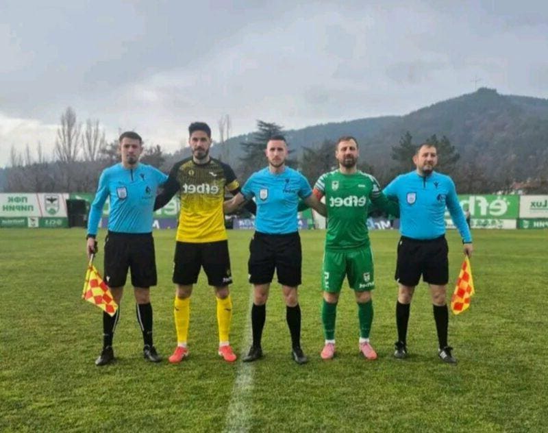 Миньор би Пирин в Благоевград,Орлетата пропуснаха дузпа в последната минута